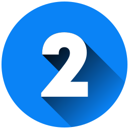 Number 2 icon