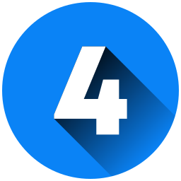 Number 4 icon