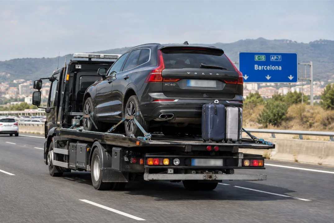 Grey Volvo XC60 Passenger Repatriation Barcelona, Spain