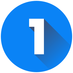 Number one icon