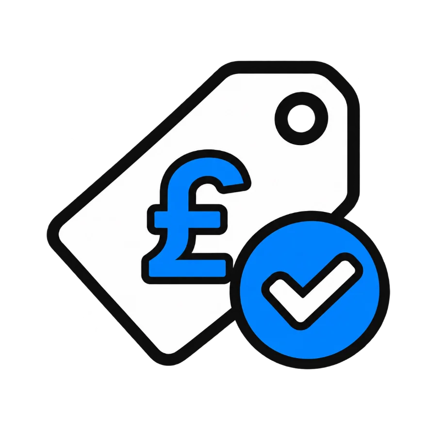 transparent pricing icon